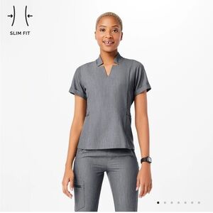 NWT Figs Inala Slim Scrub Top